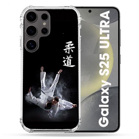 Coque Renforcée Pour Samsung Galaxy S25 ULTRA Sport Judo Noir