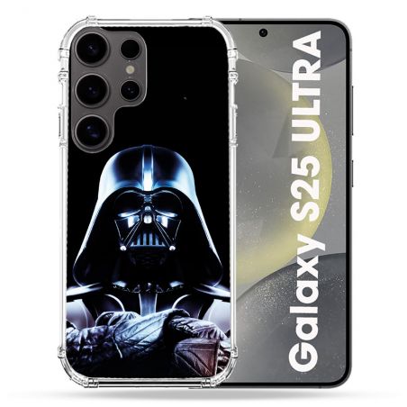 Coque Renforcée Pour Samsung Galaxy S25 ULTRA Star Wars - Dark Vador Noir