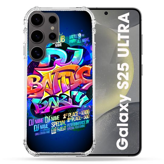 Coque Renforcée Pour Samsung Galaxy S25 ULTRA Street Art Rap