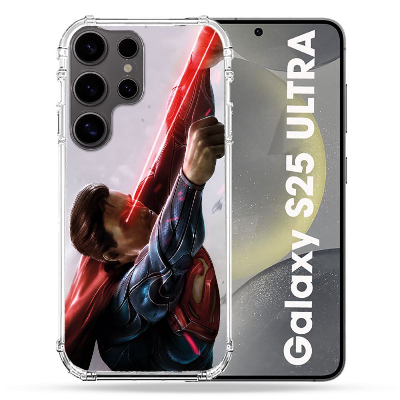 Coque Renforcée Pour Samsung Galaxy S25 ULTRA Superman Laser