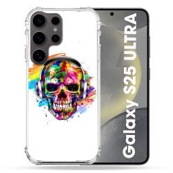 Coque Renforcée Pour Samsung Galaxy S25 ULTRA Tete de Mort Tag