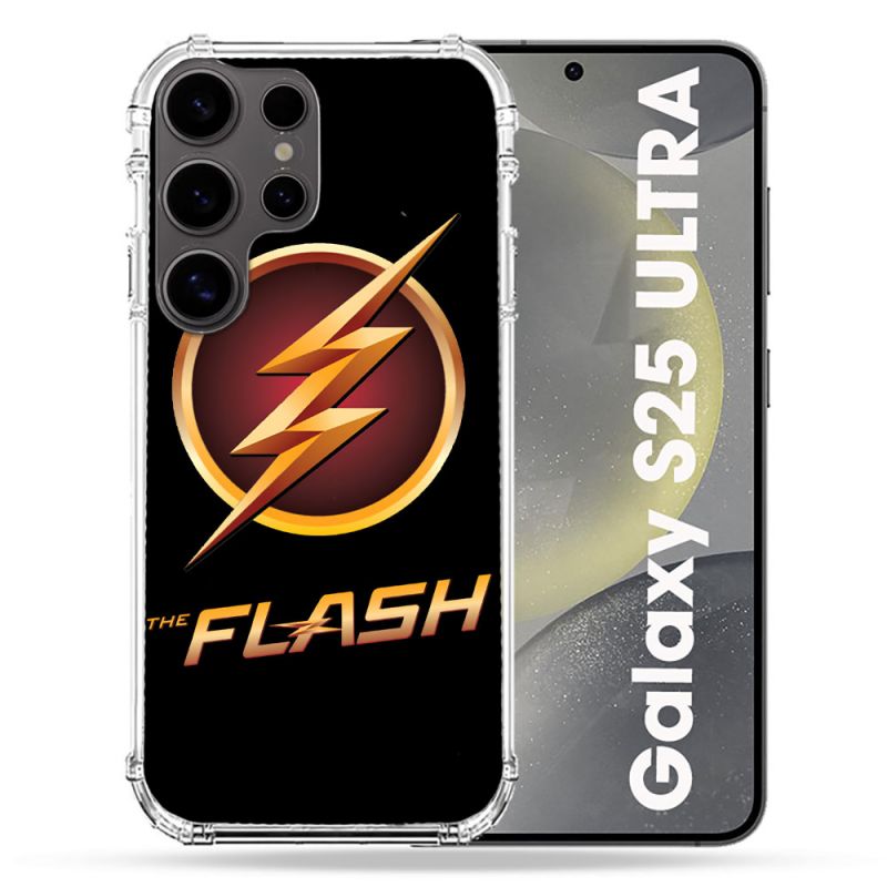 Coque Renforcée Pour Samsung Galaxy S25 ULTRA The Flash Logo