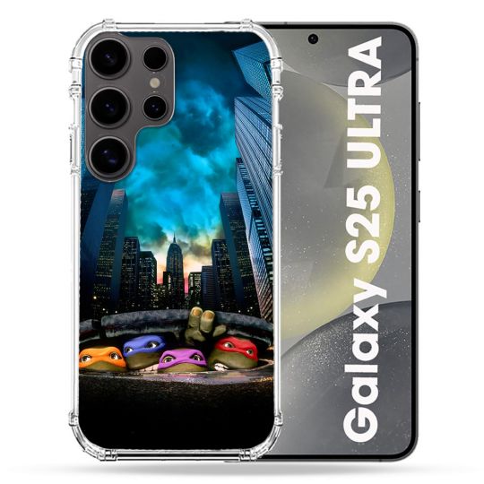 Coque Renforcée Pour Samsung Galaxy S25 ULTRA Tortue Ninja Ville