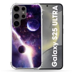 Coque Renforcée Pour Samsung Galaxy S25 ULTRA Univers Planete Stellaire