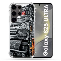 Coque Renforcée Pour Samsung Galaxy S25 ULTRA Voyage Amerique USA New York Taxi