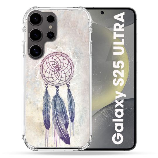 Coque Renforcée Pour Samsung Galaxy S25 ULTRA Zen Attrape Reve Blanc