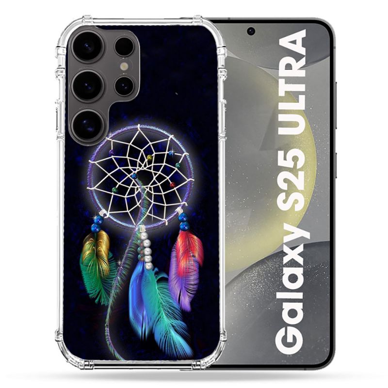 Coque Renforcée Pour Samsung Galaxy S25 ULTRA Zen Attrape Reve Multicolore
