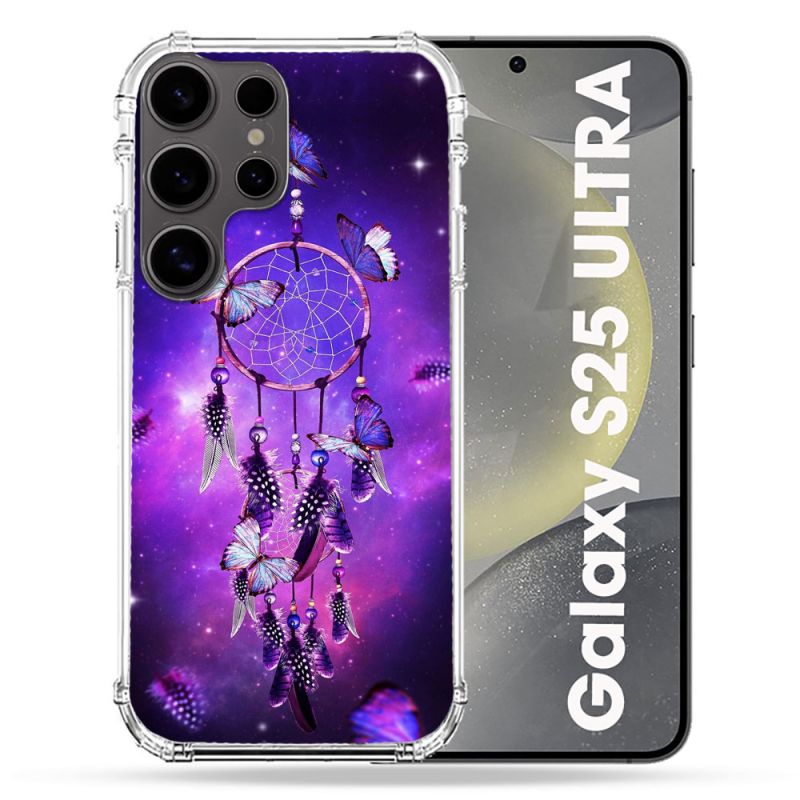 Coque Renforcée Pour Samsung Galaxy S25 ULTRA Zen Attrape Reve Papillon