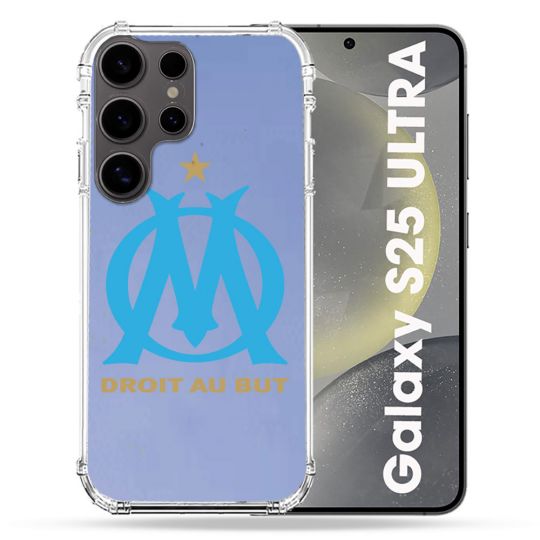 Coque Transparente Pour Samsung Galaxy S25 ULTRA Foot Olympique Marseille OM