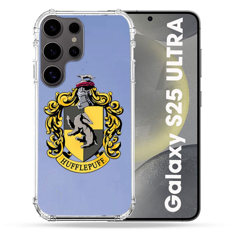 Coque Transparente Pour Samsung Galaxy S25 ULTRA Harry Potter Hufflepuff