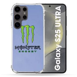 Coque Transparente Pour Samsung Galaxy S25 ULTRA Monster Energy