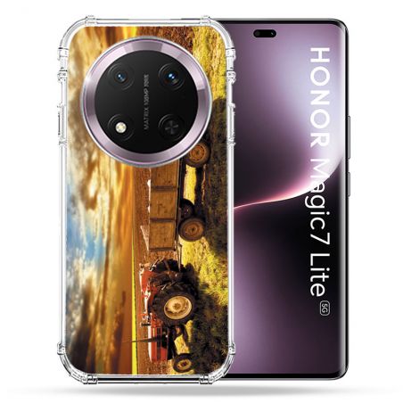 Coque Renforcée Pour Honor Magic 7 Lite 5G Agriculture Tracteur Color