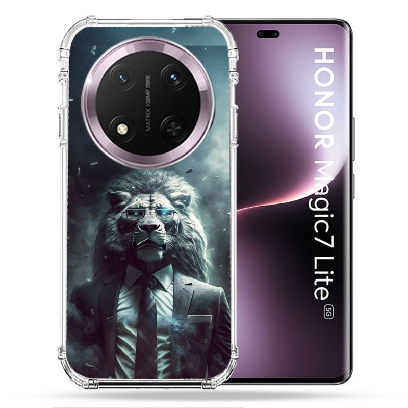Coque Renforcée Pour Honor Magic 7 Lite 5G Animal Lion Business