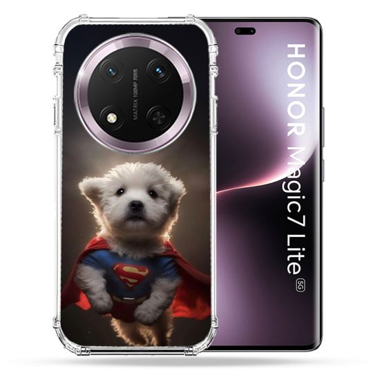 Coque Renforcée Pour Honor Magic 7 Lite 5G Animal Super Chien