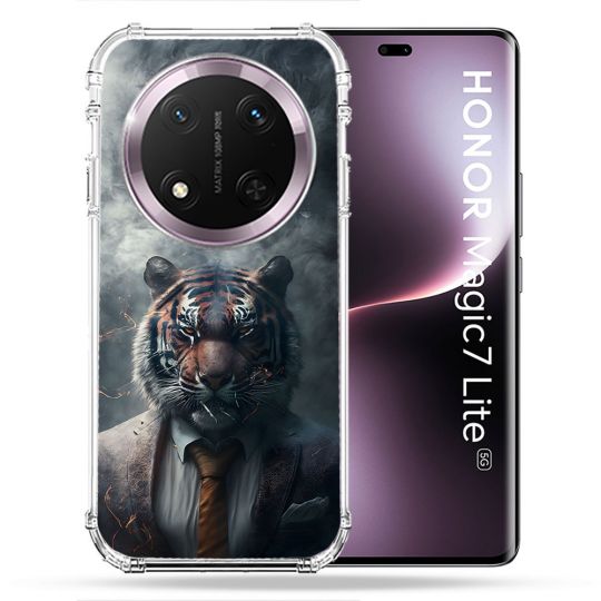 Coque Renforcée Pour Honor Magic 7 Lite 5G Animal Tigre Business
