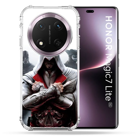 Coque Renforcée Pour Honor Magic 7 Lite 5G Assassin Creed Mask