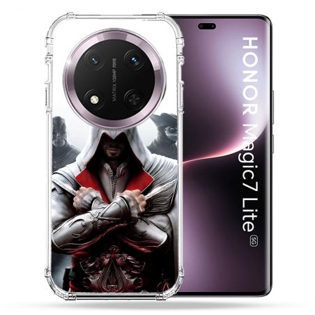 Coque Renforcée Pour Honor Magic 7 Lite 5G Assassin Creed Mask