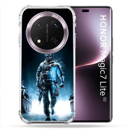 Coque Renforcée Pour Honor Magic 7 Lite 5G Call Of Duty Guerrier