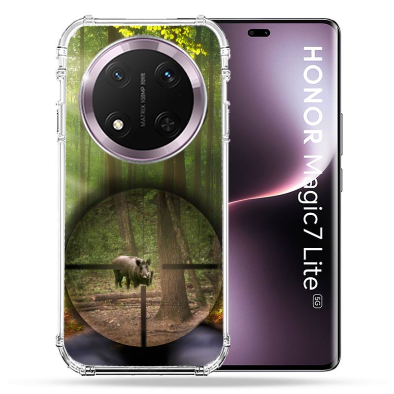 Coque Renforcée Pour Honor Magic 7 Lite 5G Chasse Sanglier Viseur