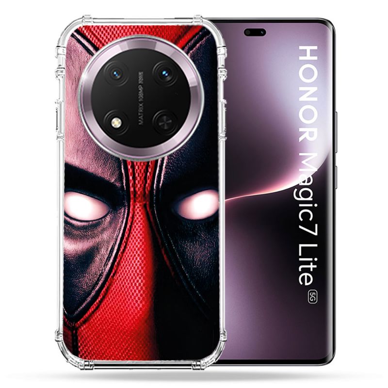 Coque Renforcée Pour Honor Magic 7 Lite 5G Deadpool Yeux