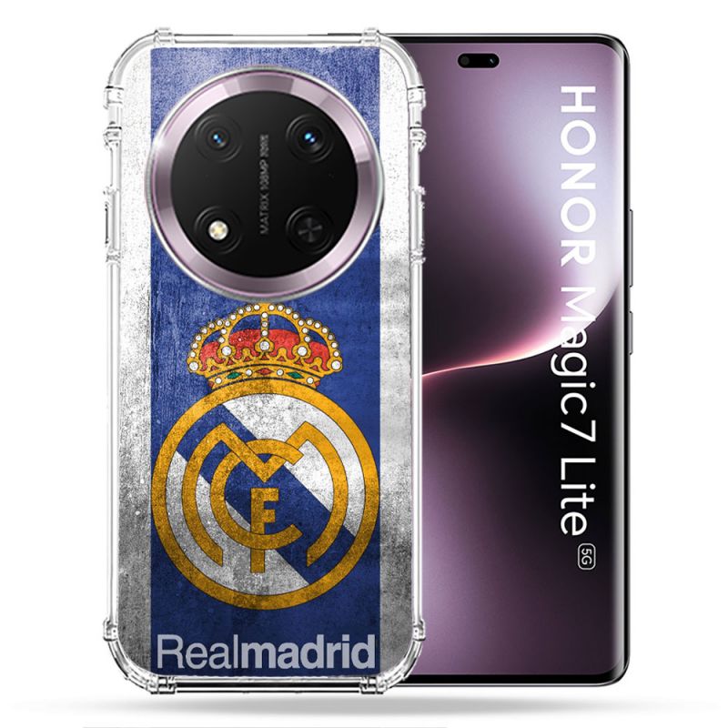 Coque Renforcée Pour Honor Magic 7 Lite 5G Foot Real Madrid