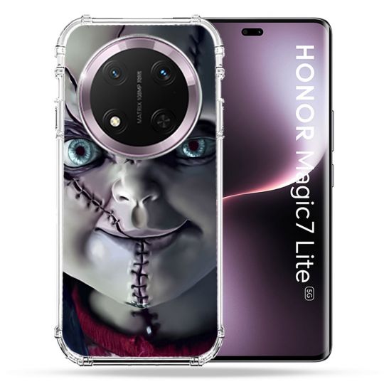 Coque Renforcée Pour Honor Magic 7 Lite 5G Horreur Chucky Cicatrice