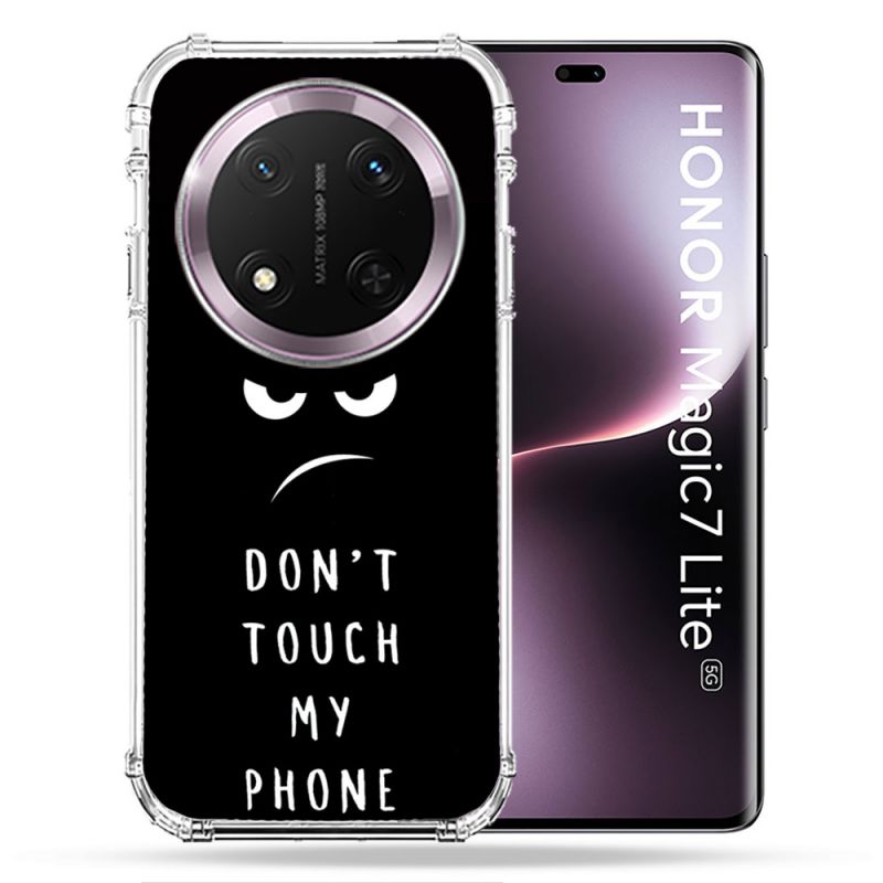 Coque Renforcée Pour Honor Magic 7 Lite 5G Humour Don't Touch