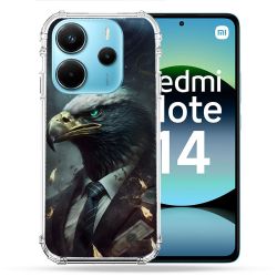 Coque Renforcée Pour Xiaomi Redmi Note 14 4G Animal Aigle Business