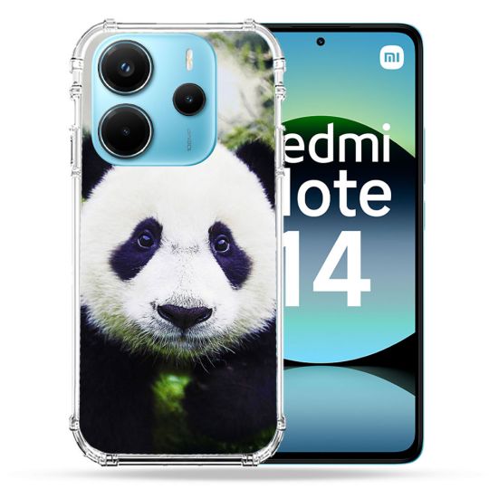 Coque Renforcée Pour Xiaomi Redmi Note 14 4G Animal Panda Color