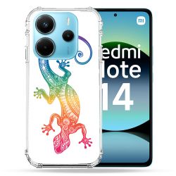 Coque Renforcée Pour Xiaomi Redmi Note 14 4G Animal Salamandre Color