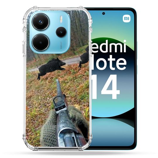 Coque Renforcée Pour Xiaomi Redmi Note 14 4G Chasse Vision Tir