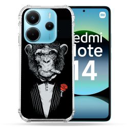 Coque Renforcée Pour Xiaomi Redmi Note 14 4G Decale Singe Mafia