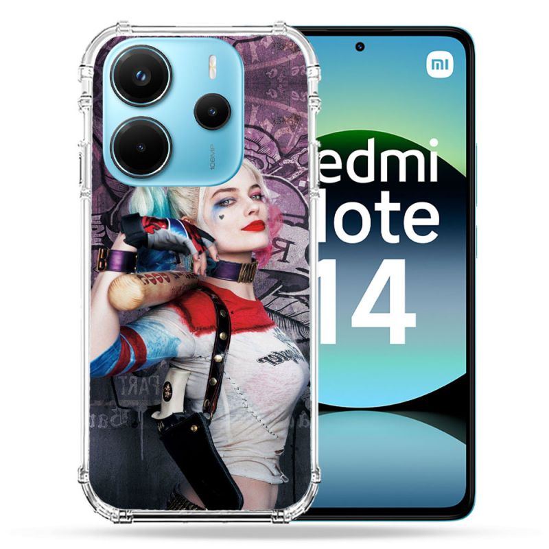 Coque Renforcée Pour Xiaomi Redmi Note 14 4G Harley Quinn Batte