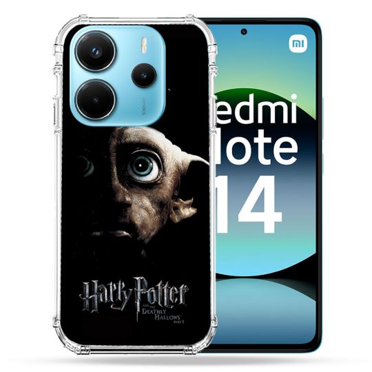 Coque Renforcée Pour Xiaomi Redmi Note 14 4G Harry Potter Hollows Dobby