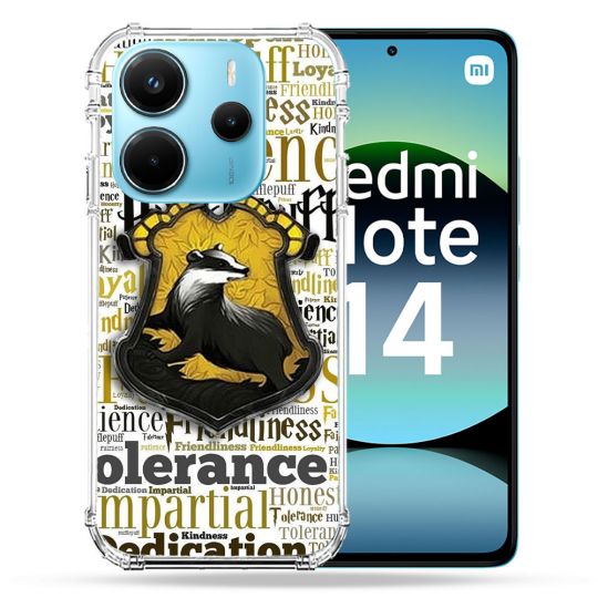 Coque Renforcée Pour Xiaomi Redmi Note 14 4G Harry Potter Poursouffle