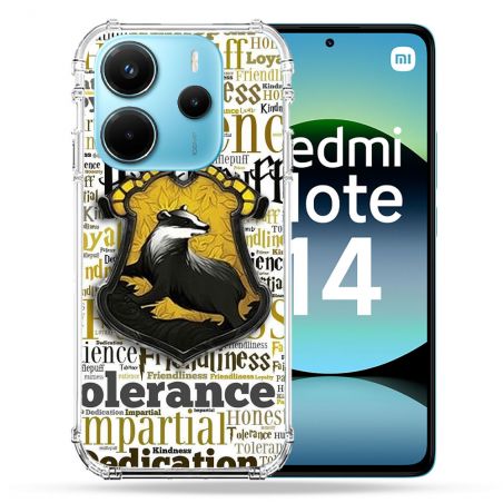 Coque Renforcée Pour Xiaomi Redmi Note 14 4G Harry Potter Poursouffle