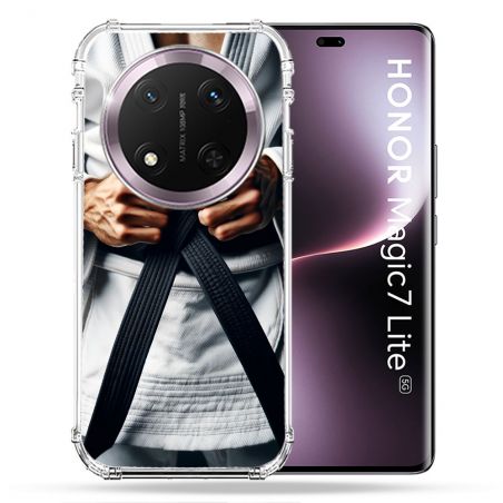 Coque Renforcée Pour Honor Magic 7 Lite 5G Kimono Ceinture