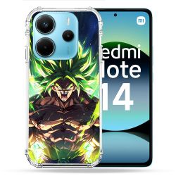 Coque Renforcée Pour Xiaomi Redmi Note 14 4G Manga Dragon Ball Broly