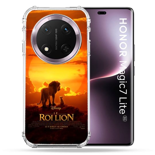 Coque Renforcée Pour Honor Magic 7 Lite 5G Le Roi Lion Affiche