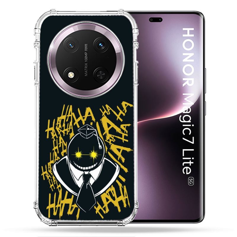 Coque Renforcée Pour Honor Magic 7 Lite 5G Manga Assassination Classroom Kuro Noir