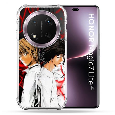 Coque Renforcée Pour Honor Magic 7 Lite 5G Manga Death Note Duo
