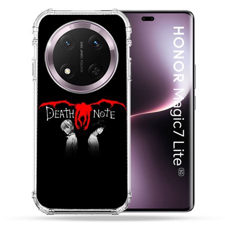 Coque Renforcée Pour Honor Magic 7 Lite 5G Manga Death Note Noir