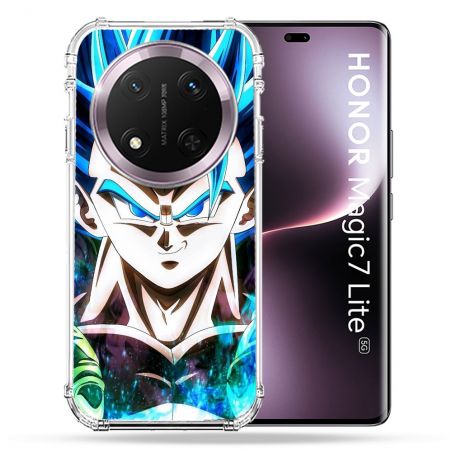 Coque Renforcée Pour Honor Magic 7 Lite 5G Manga Dragon Ball Gogeta Visage