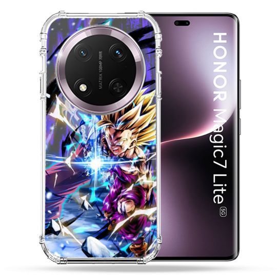 Coque Renforcée Pour Honor Magic 7 Lite 5G Manga Dragon Ball Sangohan Duo