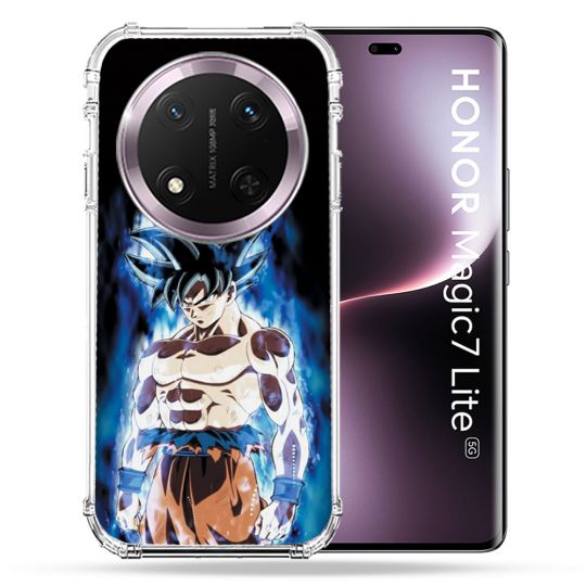 Coque Renforcée Pour Honor Magic 7 Lite 5G Manga Dragon Ball Sangoku Noir