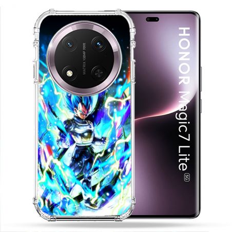 Coque Renforcée Pour Honor Magic 7 Lite 5G Manga Dragon Ball Vegeta Bleu