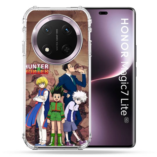 Coque Renforcée Pour Honor Magic 7 Lite 5G Manga Hunter X Hunter Vintage