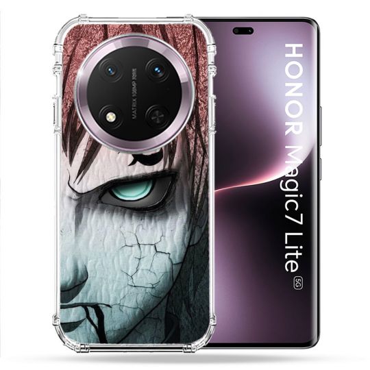 Coque Renforcée Pour Honor Magic 7 Lite 5G Manga Naruto Gaara