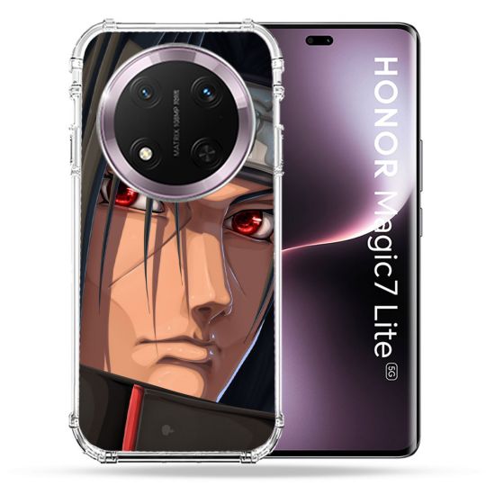 Coque Renforcée Pour Honor Magic 7 Lite 5G Manga Naruto Itachi Visage