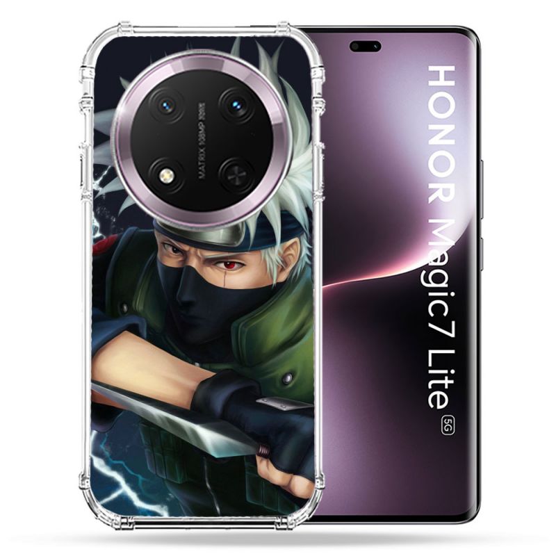 Coque Renforcée Pour Honor Magic 7 Lite 5G Manga Naruto Kakashi